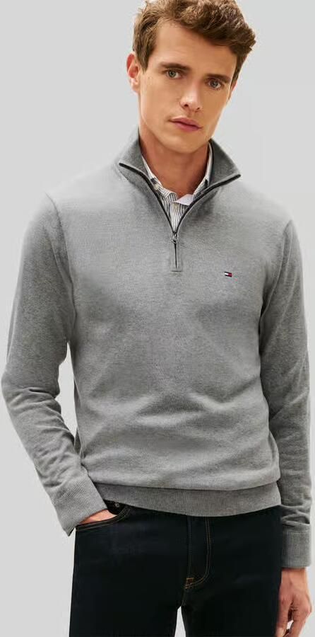 Tommy Hilfiger regular fit schipperstrui van puur katoen - Foto 20