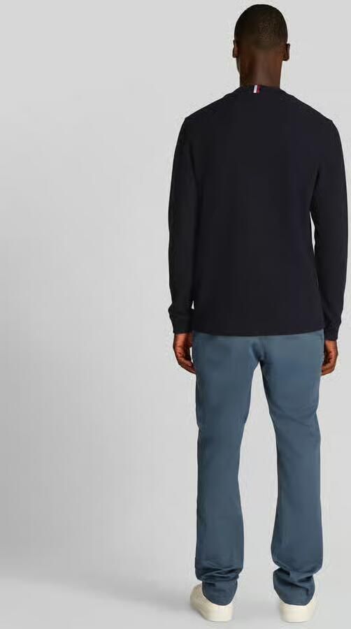Tommy Hilfiger Regular fit shirt met lange mouwen met subtiel logodetail - Foto 4
