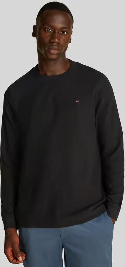 Tommy Hilfiger Regular fit shirt met lange mouwen met subtiel logodetail - Foto 3