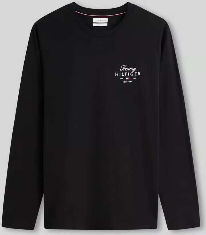 Tommy Hilfiger regular fit shirt met lange mouwen van puur katoen - Foto 2