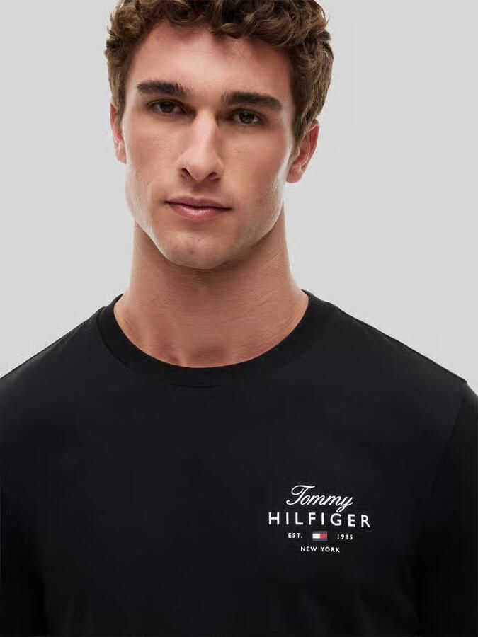 Tommy Hilfiger regular fit shirt met lange mouwen van puur katoen