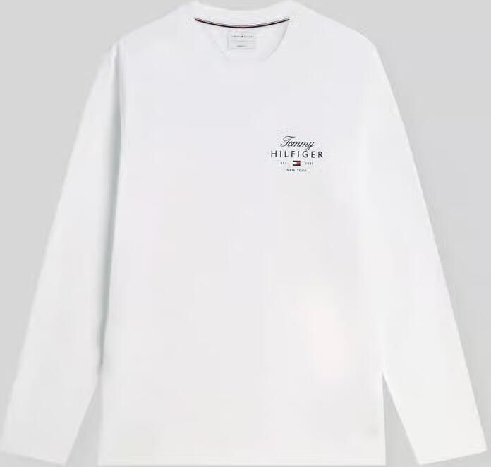 Tommy Hilfiger regular fit shirt met lange mouwen van puur katoen - Foto 2