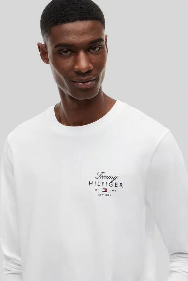 Tommy Hilfiger regular fit shirt met lange mouwen van puur katoen