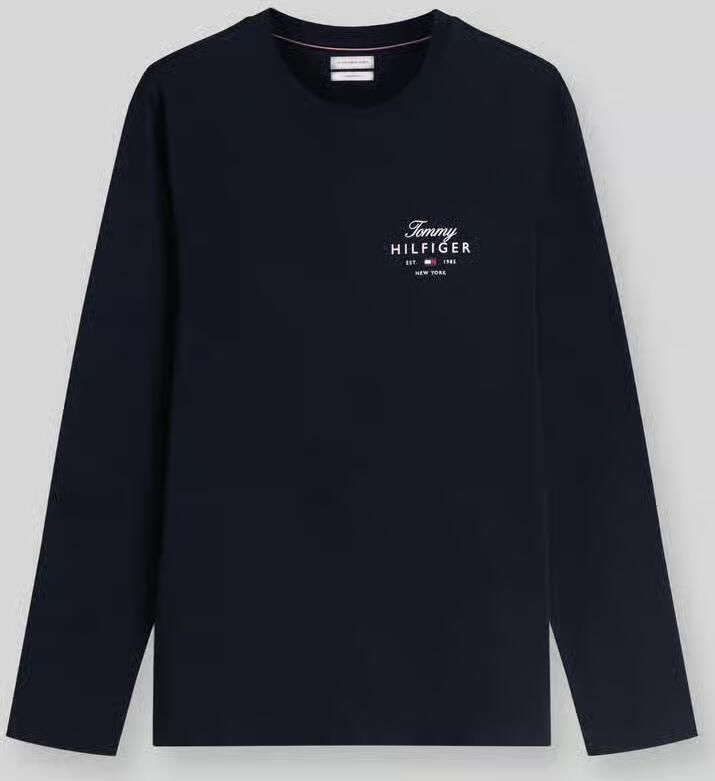Tommy Hilfiger regular fit shirt met lange mouwen van puur katoen - Foto 2