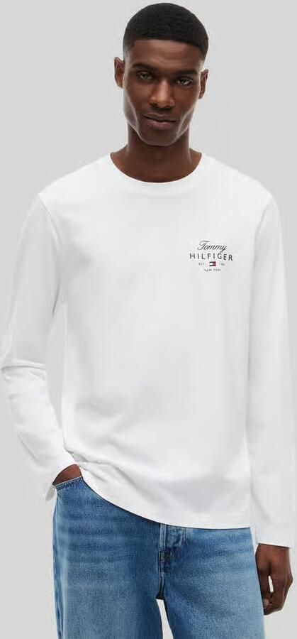 Tommy Hilfiger regular fit shirt met lange mouwen van puur katoen - Foto 3