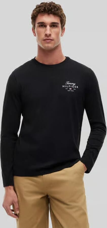 Tommy Hilfiger regular fit shirt met lange mouwen van puur katoen - Foto 3