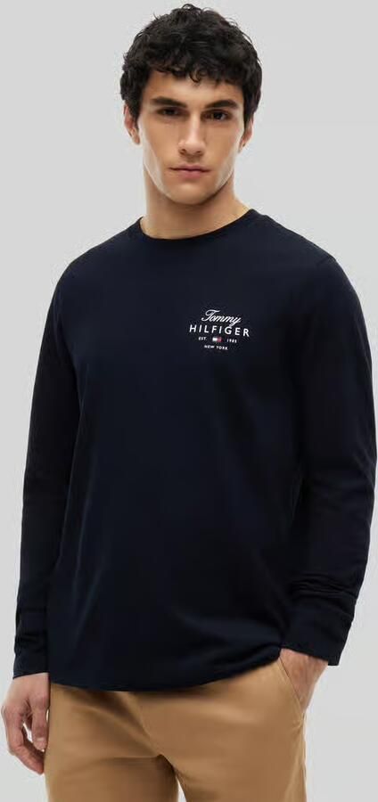 Tommy Hilfiger regular fit shirt met lange mouwen van puur katoen - Foto 4