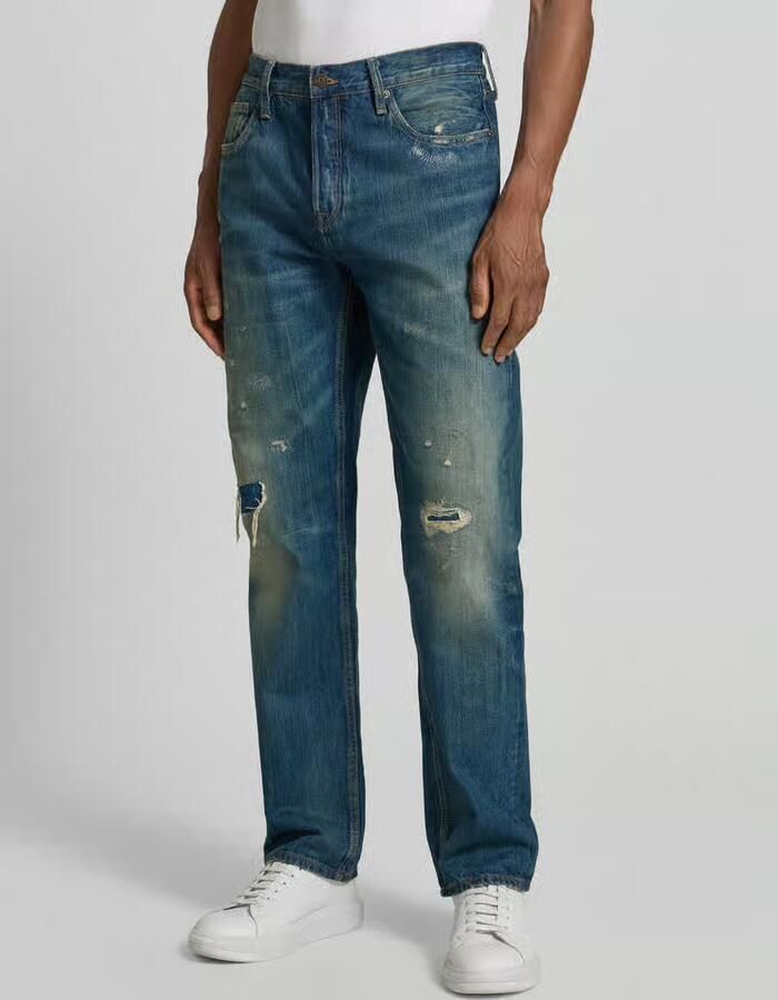 Tommy Hilfiger regular fit straight jeans van puur katoen model 'DOVER' - Foto 2