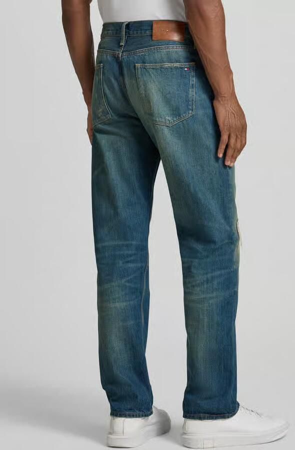 Tommy Hilfiger regular fit straight jeans van puur katoen model 'DOVER' - Foto 3