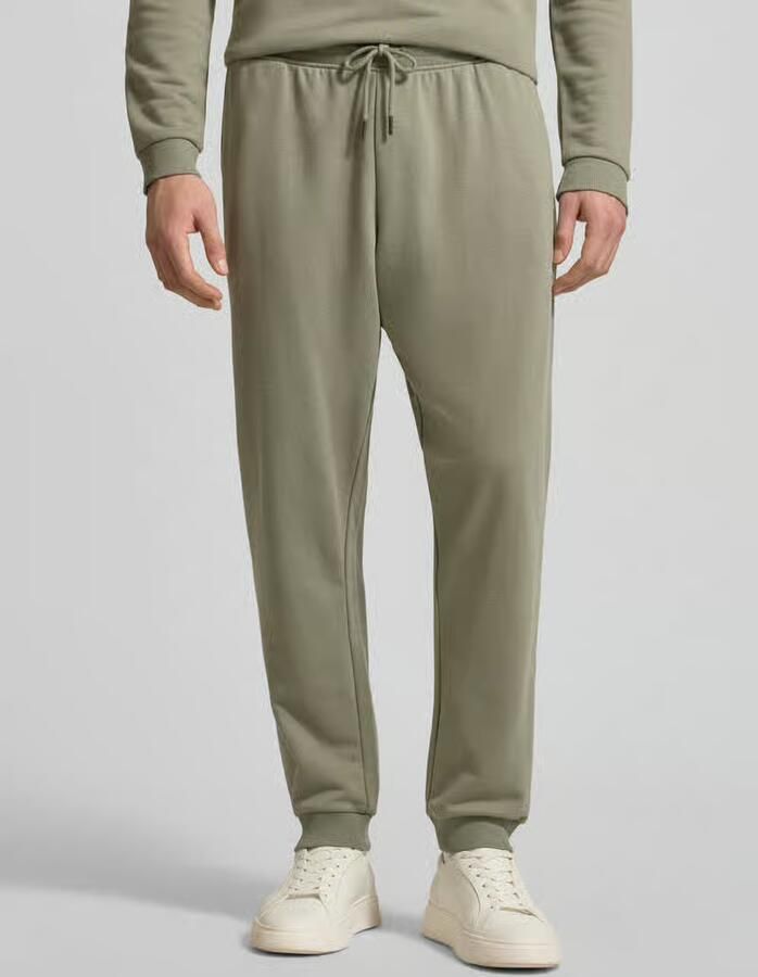 Tommy Hilfiger Regular fit sweatbroek van katoenmix - Foto 2