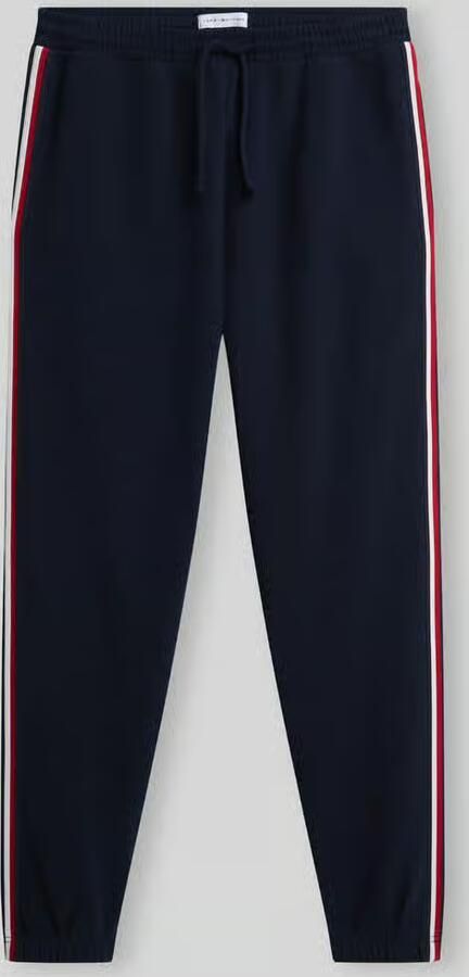 Tommy Hilfiger Regular fit sweatbroek van puur katoen