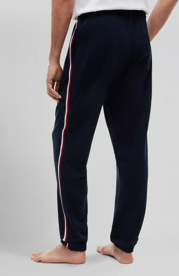 Tommy Hilfiger Regular fit sweatbroek van puur katoen - Foto 2