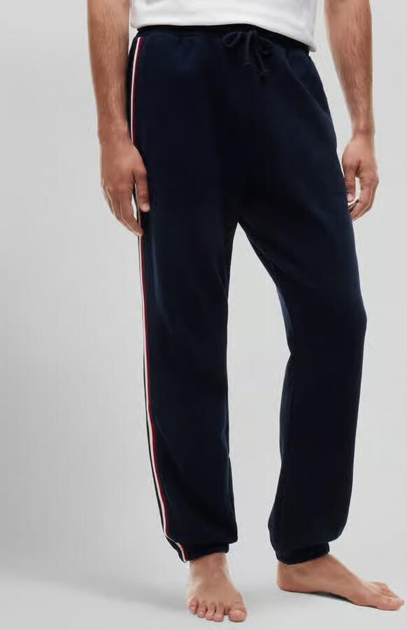 Tommy Hilfiger Regular fit sweatbroek van puur katoen - Foto 3
