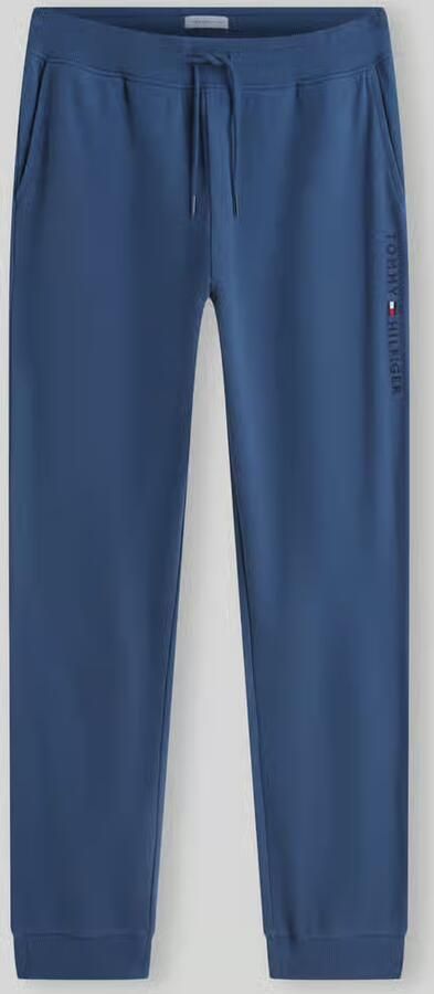 Tommy Hilfiger regular fit sweatbroek van puur katoen met labelopschrift - Foto 2