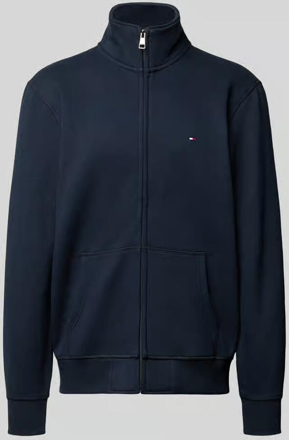 Tommy Hilfiger Regular fit sweatjack van katoenmix