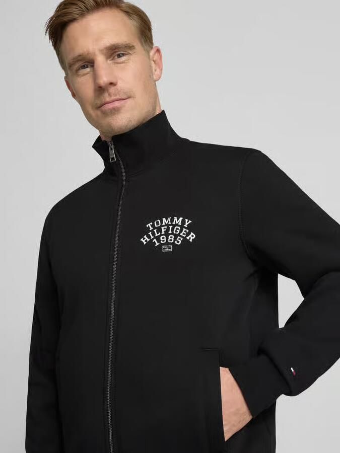 Tommy Hilfiger Regular fit sweatjack van katoenmix - Foto 2