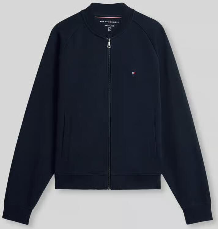 Tommy Hilfiger Regular fit sweatjack van katoenmix - Foto 2