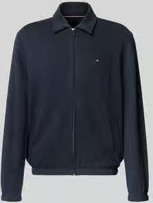 Tommy Hilfiger Regular Fit sweatjack van puur katoen