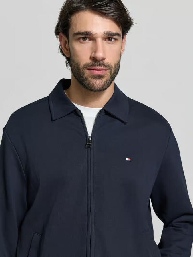 Tommy Hilfiger Regular fit sweatjack van puur katoen - Foto 2