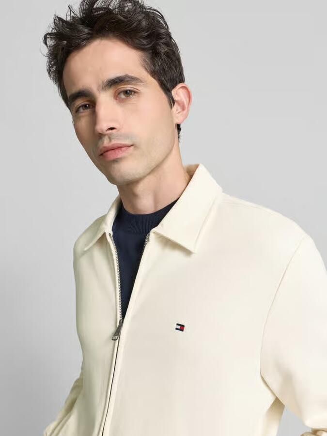 Tommy Hilfiger Regular fit sweatjack van puur katoen - Foto 2