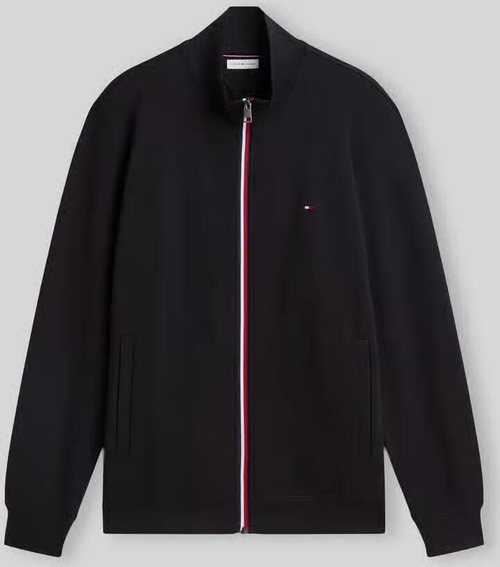 Tommy Hilfiger Regular fit sweatjack van puur katoen