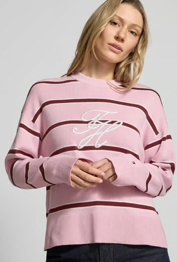 Tommy Hilfiger Regular fit sweatshirt van puur katoen