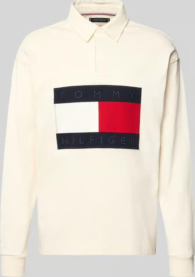 Tommy Hilfiger Regular fit sweatshirt van puur katoen - Foto 2