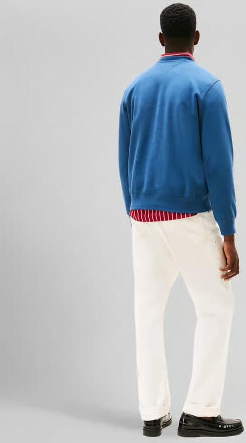 Tommy Hilfiger Sweatshirt ESS SEASONAL FLEECE CREWNECK met ronde hals en borduursel - Foto 13