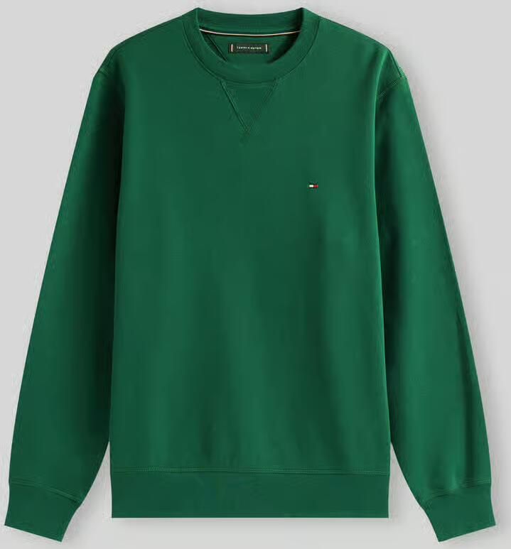 Tommy Hilfiger Sweatshirt ESS SEASONAL FLEECE CREWNECK met ronde hals en borduursel - Foto 3