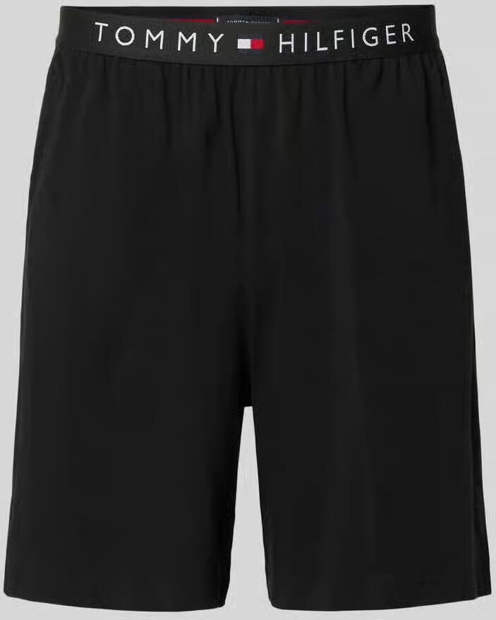 Tommy Hilfiger Regular fit sweatshorts van katoenmix - Foto 2