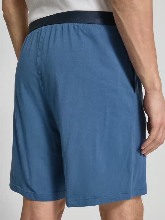 Tommy Hilfiger Regular fit sweatshorts van katoenmix