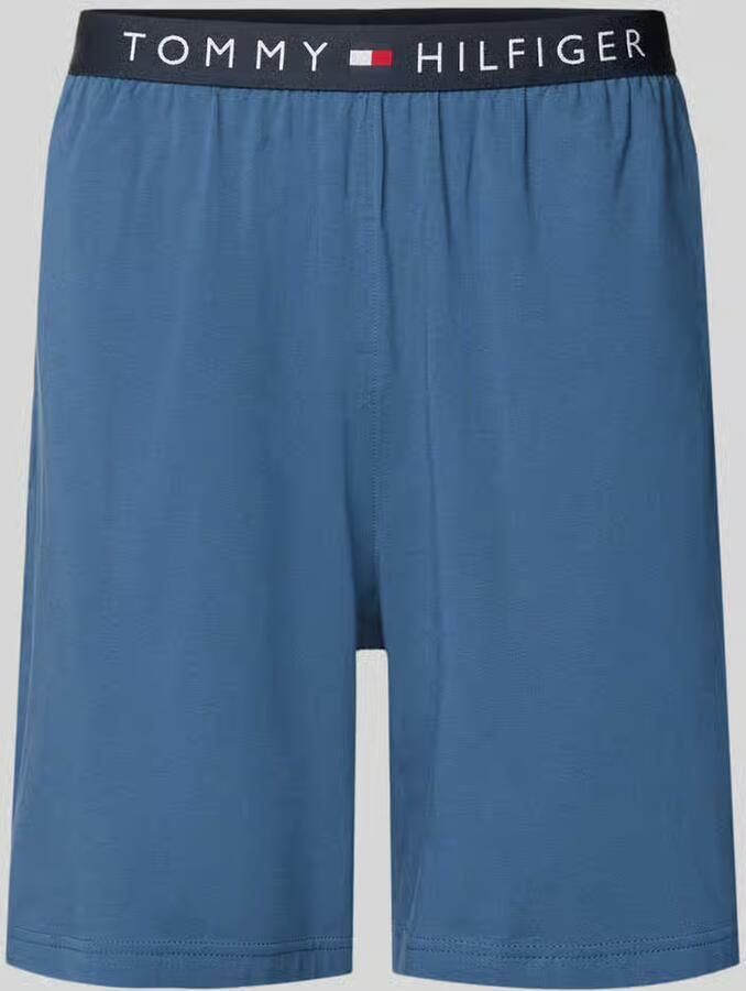 Tommy Hilfiger Regular fit sweatshorts van katoenmix - Foto 2