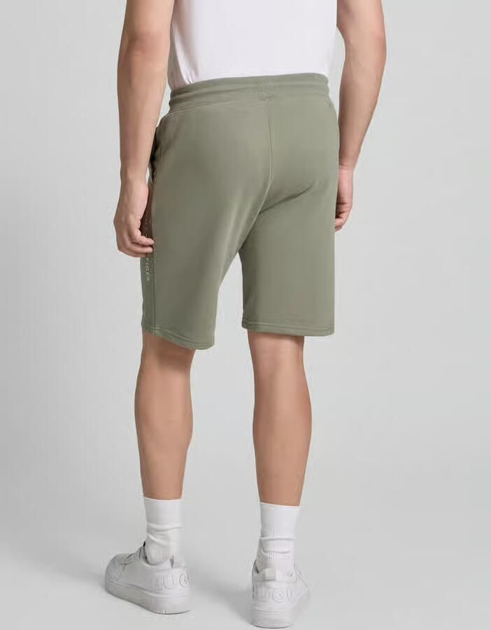 Tommy Hilfiger Regular fit sweatshorts van katoenmix