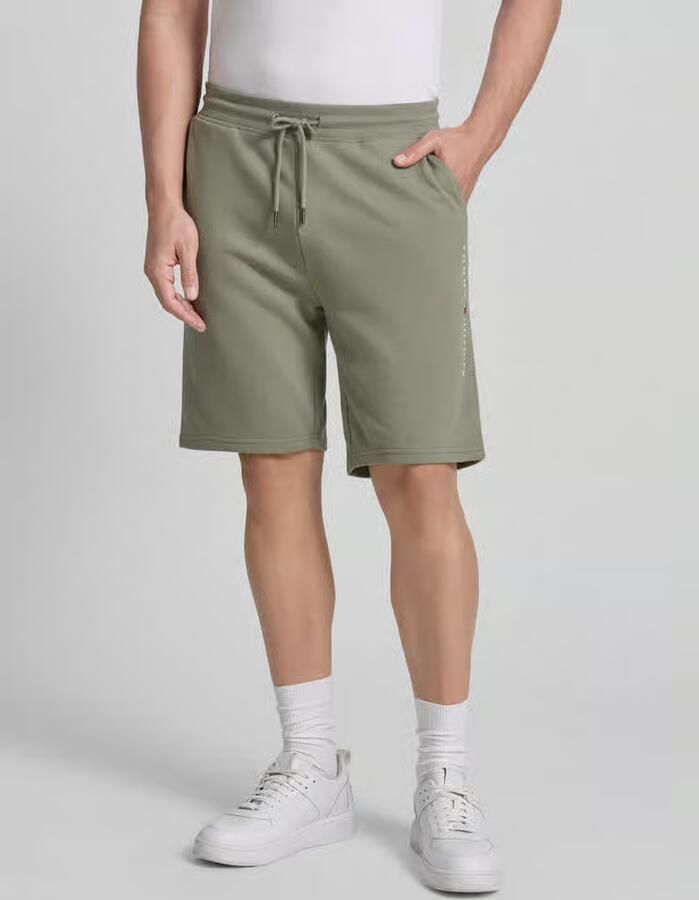 Tommy Hilfiger Regular fit sweatshorts van katoenmix - Foto 2