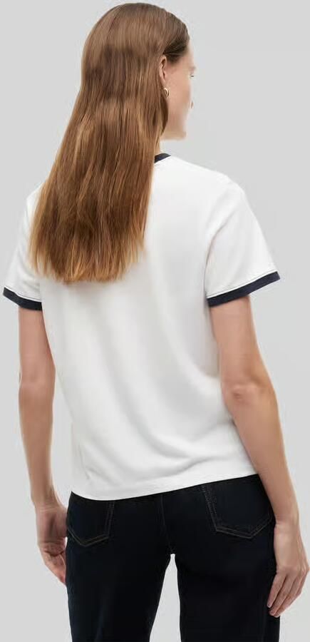 Tommy Hilfiger regular fit T-shirt met katoen en logostitching - Foto 5