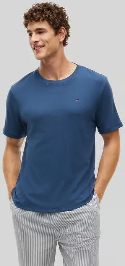 Tommy Hilfiger Regular Fit t-shirt met klein logodetail - Foto 2