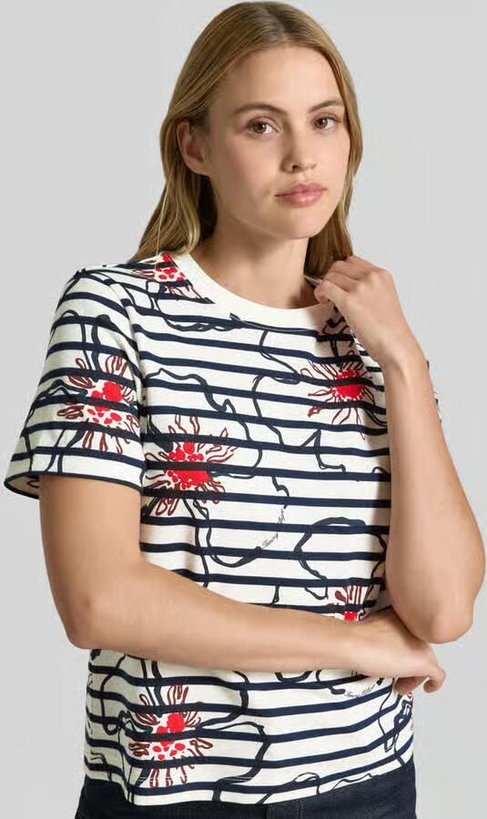 Tommy Hilfiger regular fit T-shirt model 'FLOWER GRAPHIC REG C-NK S'