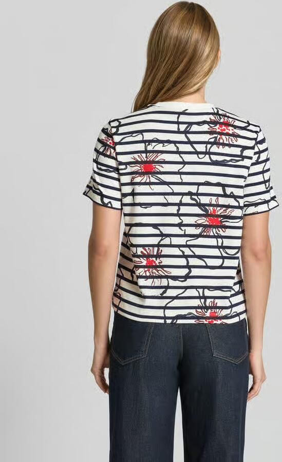Tommy Hilfiger regular fit T-shirt model 'FLOWER GRAPHIC REG C-NK S' - Foto 3