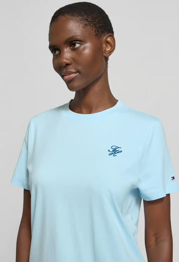 Tommy Hilfiger regular fit T-shirt van katoenmix