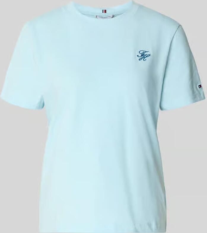 Tommy Hilfiger regular fit T-shirt van katoenmix - Foto 2
