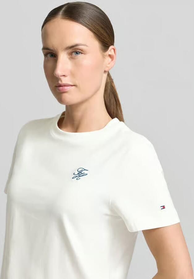 Tommy Hilfiger regular fit T-shirt van katoenmix