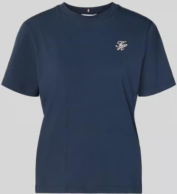 Tommy Hilfiger regular fit T-shirt van katoenmix - Foto 2