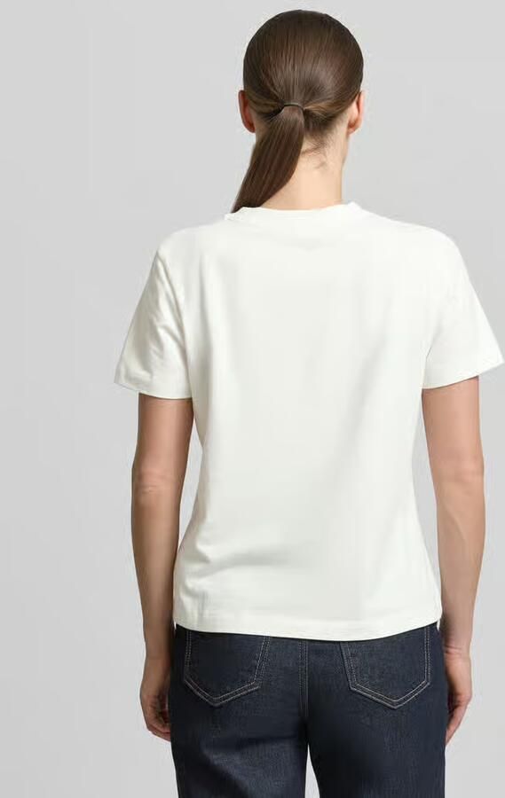 Tommy Hilfiger regular fit T-shirt van katoenmix - Foto 2