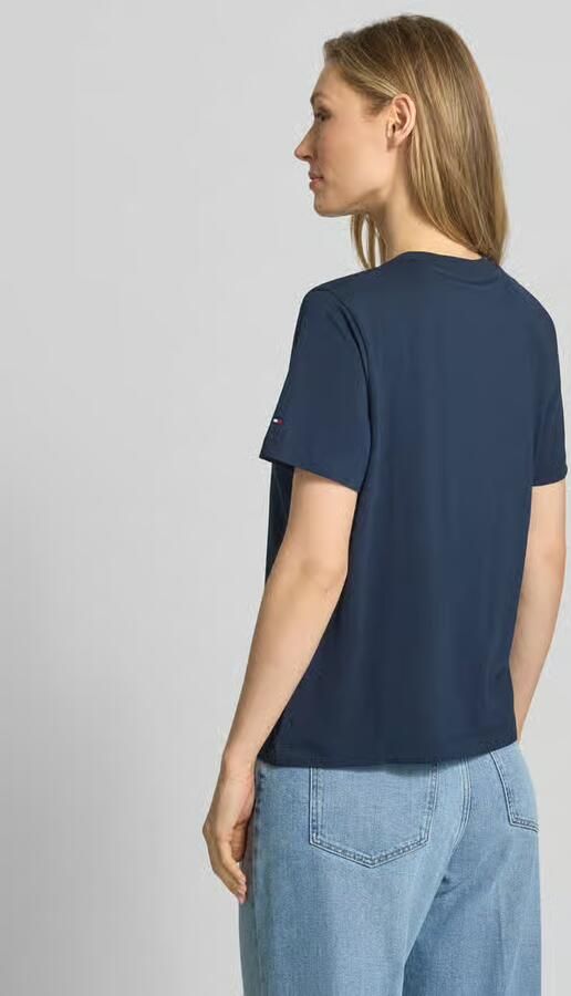 Tommy Hilfiger regular fit T-shirt van katoenmix - Foto 3