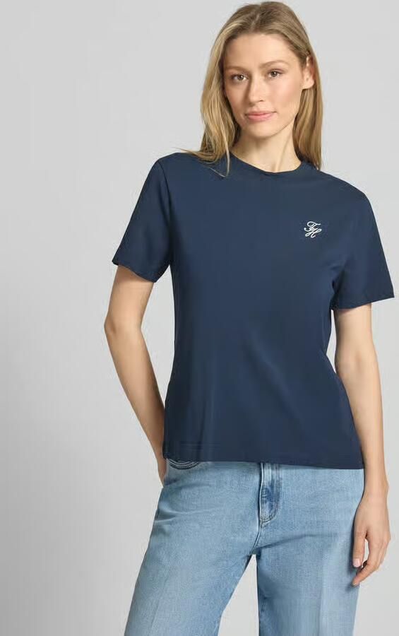 Tommy Hilfiger regular fit T-shirt van katoenmix - Foto 2