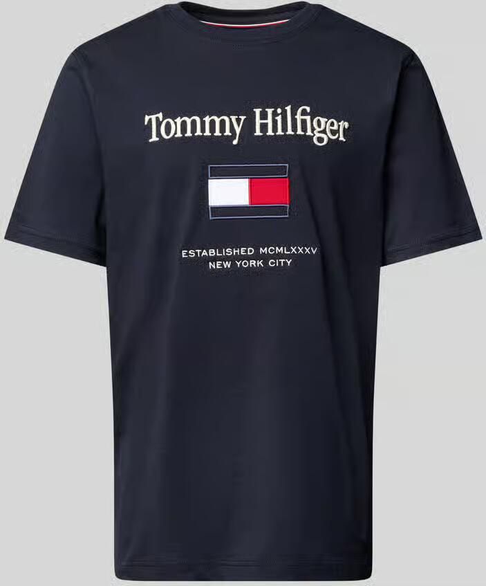 Tommy Hilfiger Regular fit T-shirt van puur katoen - Foto 2