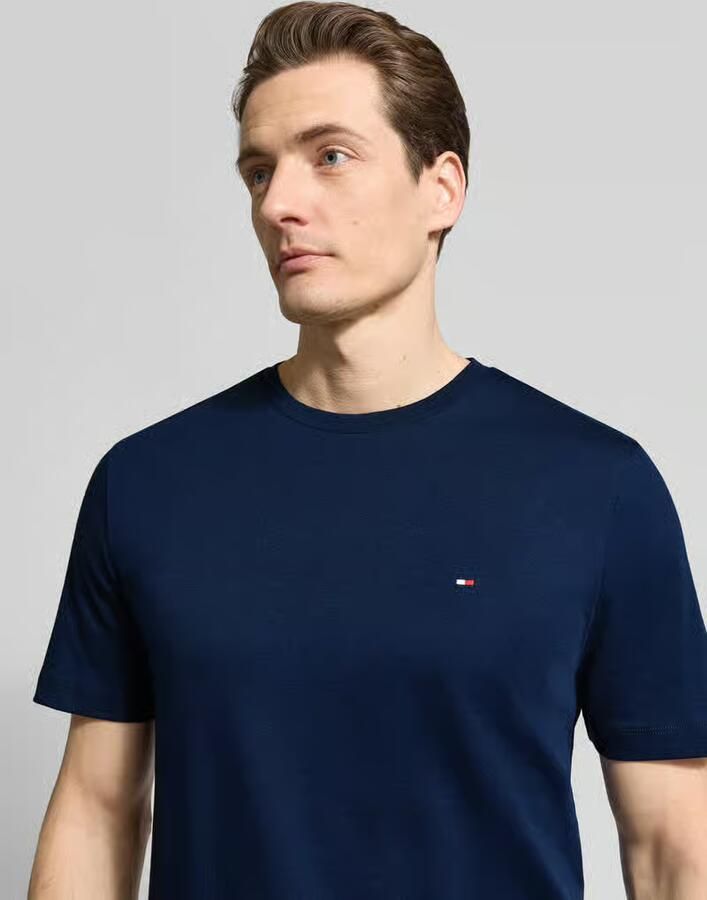 Tommy Hilfiger Regular fit T-shirt van puur katoen - Foto 2