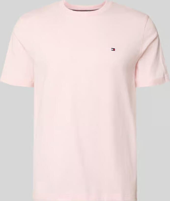 Tommy Hilfiger T-shirt Korte Mouw Reg Fit Crew Neck T-Shirt Pink Lily - Foto 2
