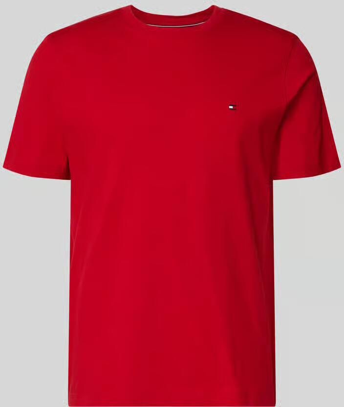Tommy Hilfiger Regular fit T-shirt van puur katoen