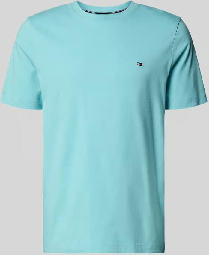 Tommy Hilfiger Regular fit T-shirt van puur katoen - Foto 6